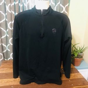 Lands end UPS black pullover